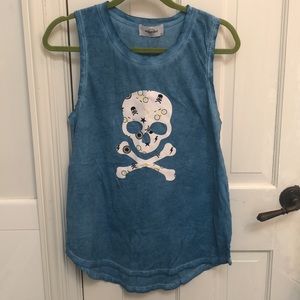 NWT SoulCycle Skull Tank Size L